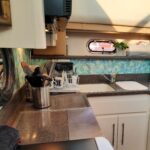 Painting finished in galley.