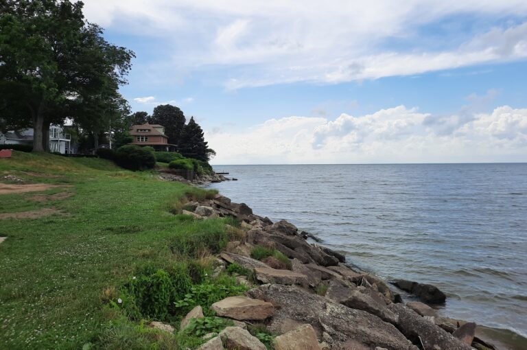 Vermilion, Ohio--Lighthouse view looking West.