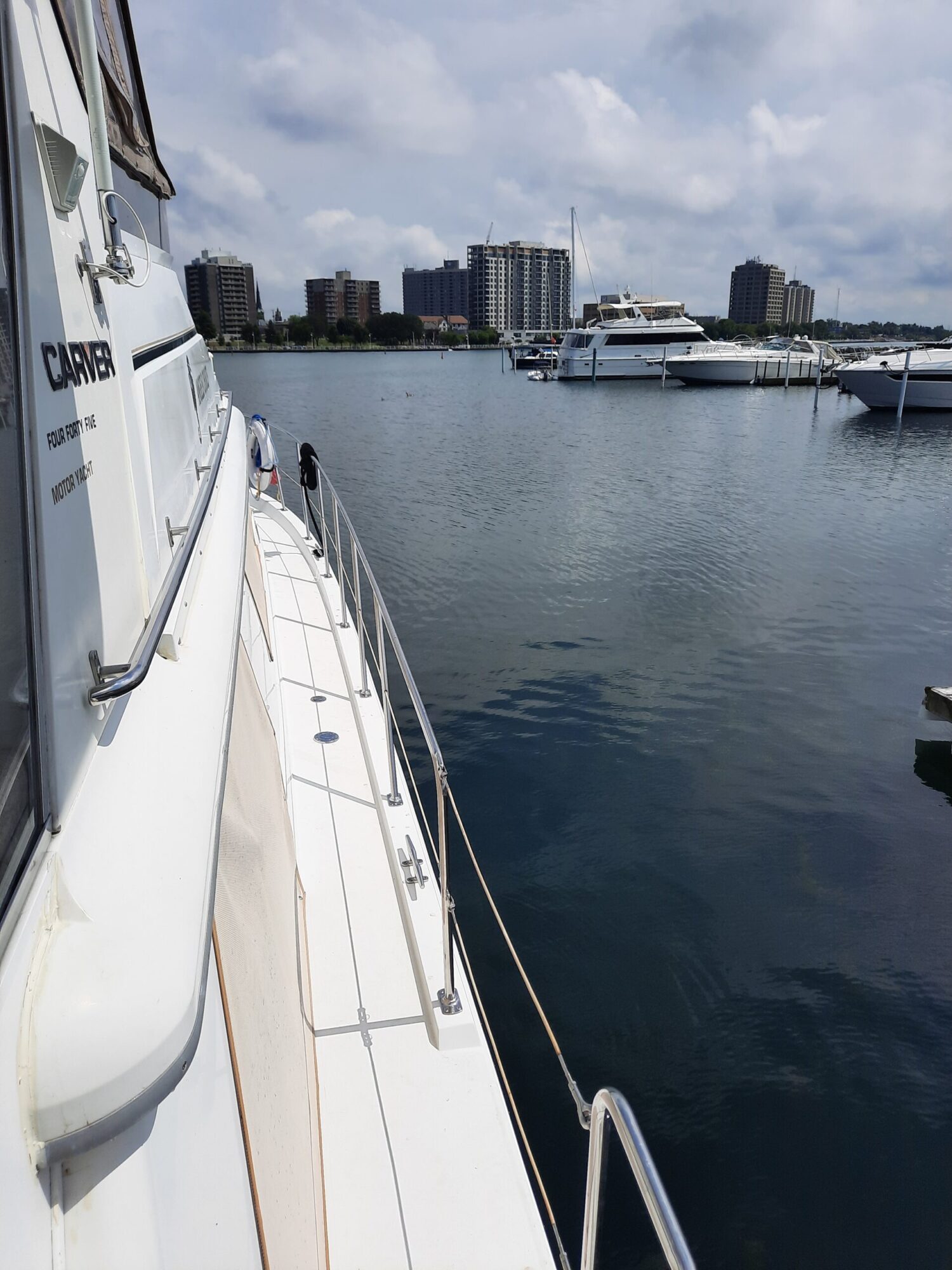 Sarnia to Tobermory, traveling up the east coast of Lake Huron